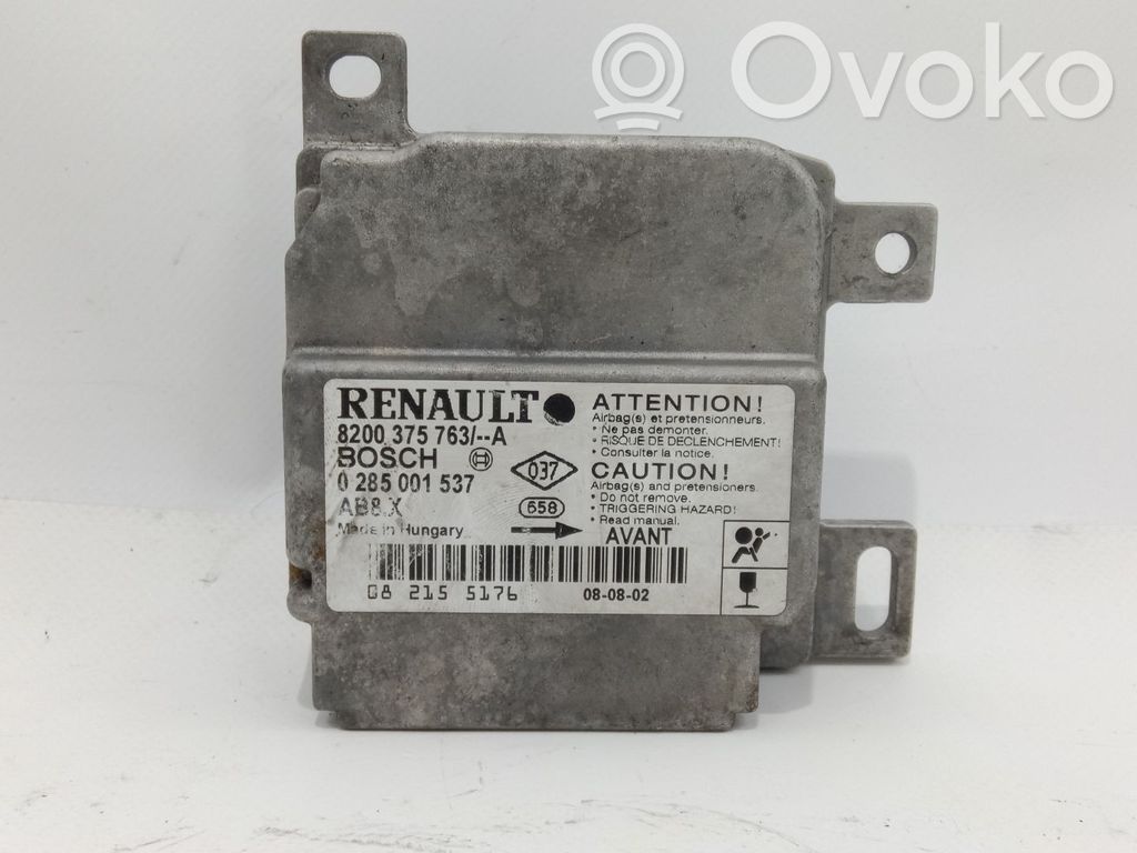 Renault Clio II Module de contrôle airbag