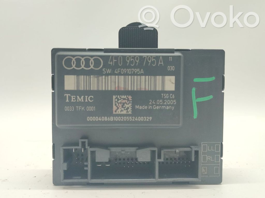 Audi A6 S6 C6 4F Torsteuerung 