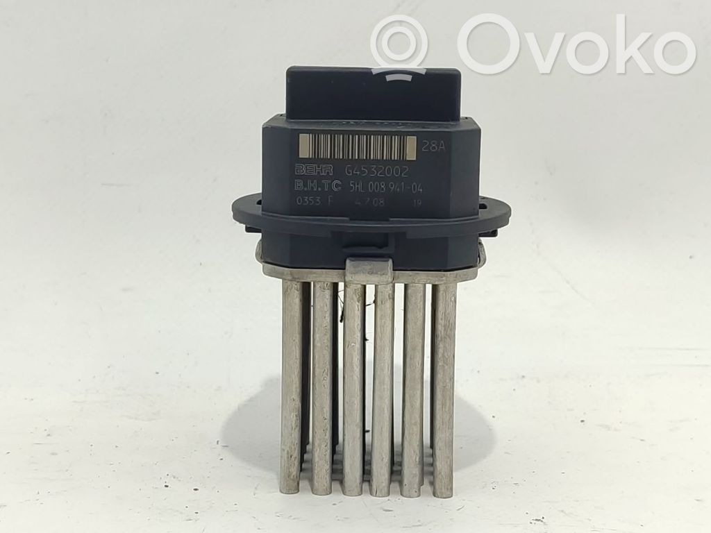 Citroen C5 Résistance moteur de ventilateur de chauffage