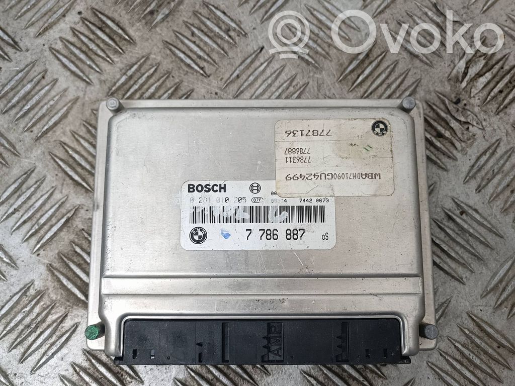 BMW 5 E39 Unidad de control/módulo del motor 