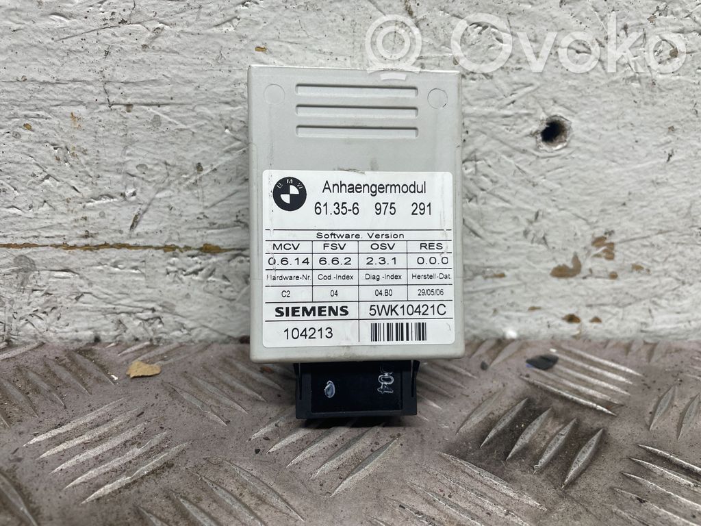 BMW 3 E90 E91 Tow bar trailer control unit/module 