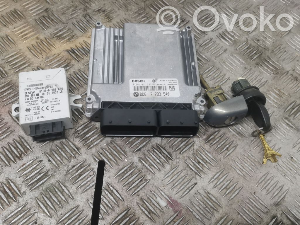BMW 3 E46 Užvedimo komplektas 