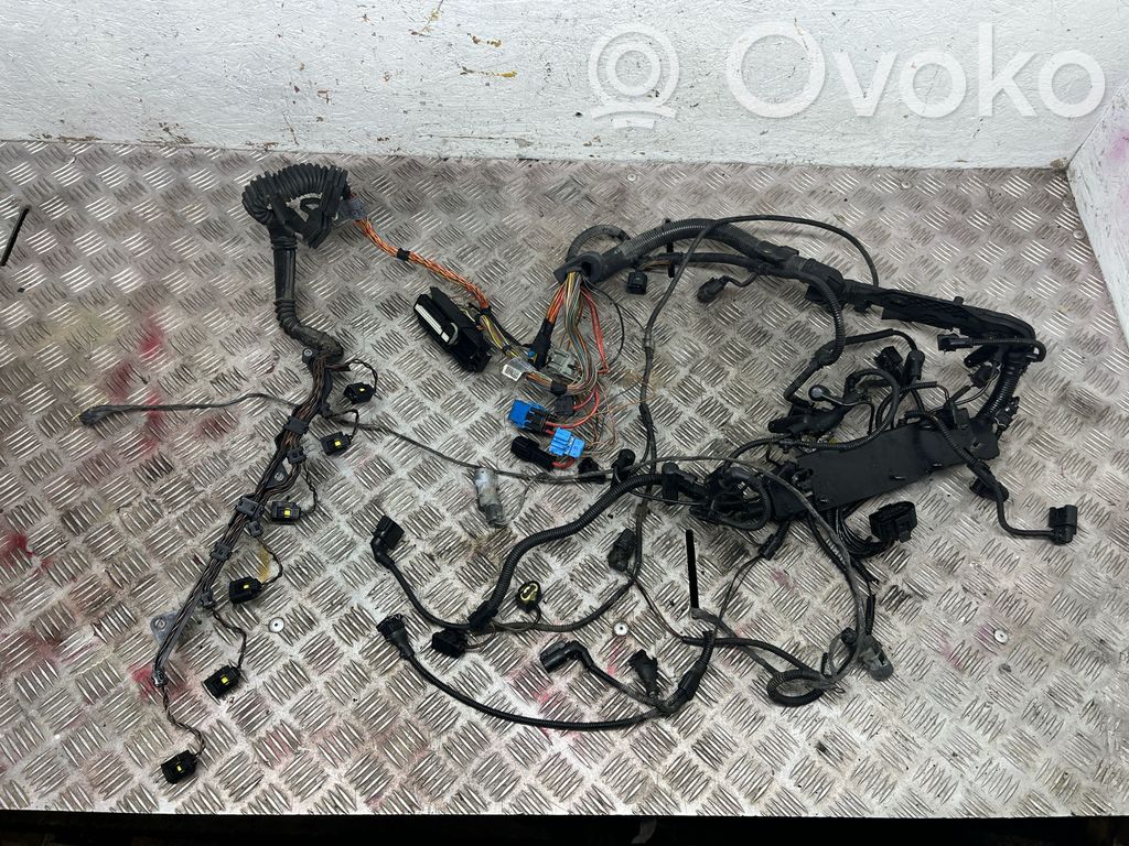 BMW 5 E60 E61 Проводка двигателя 