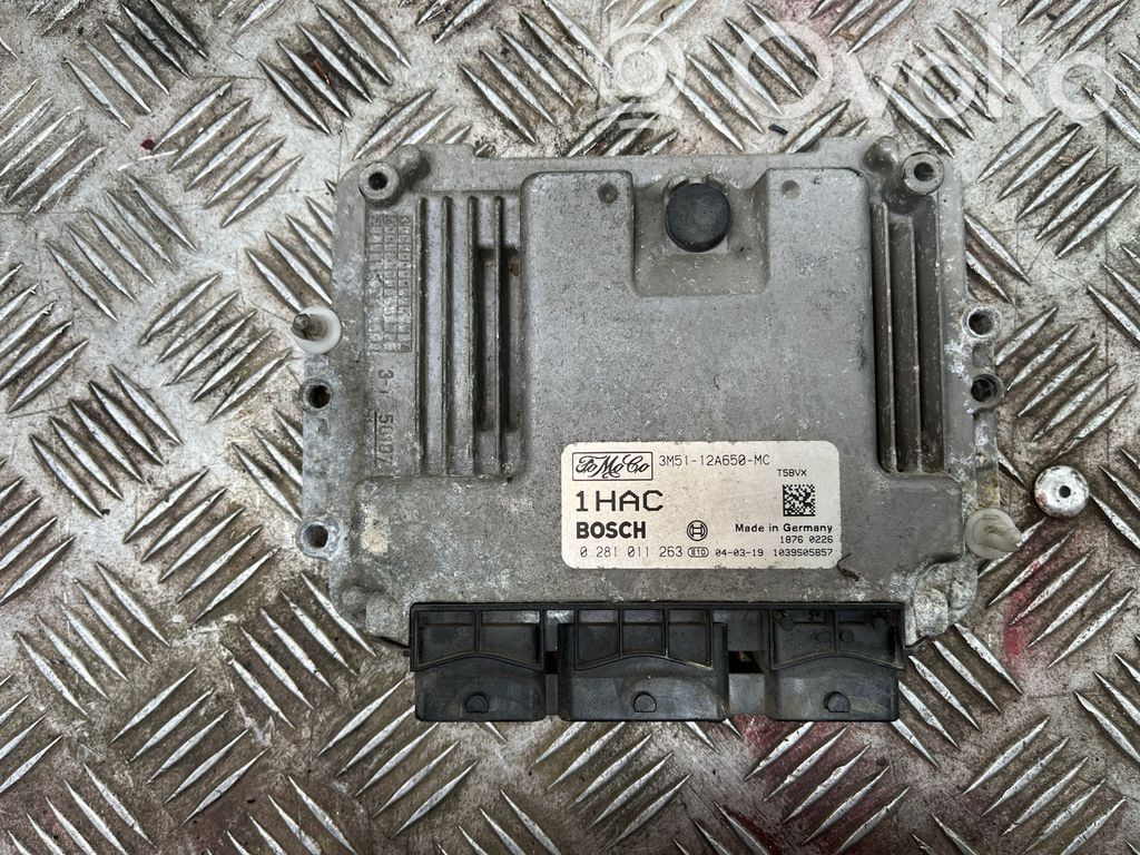 Engine control unit/module   0281011263,0281011264,1039S05857,3M5112A650MC