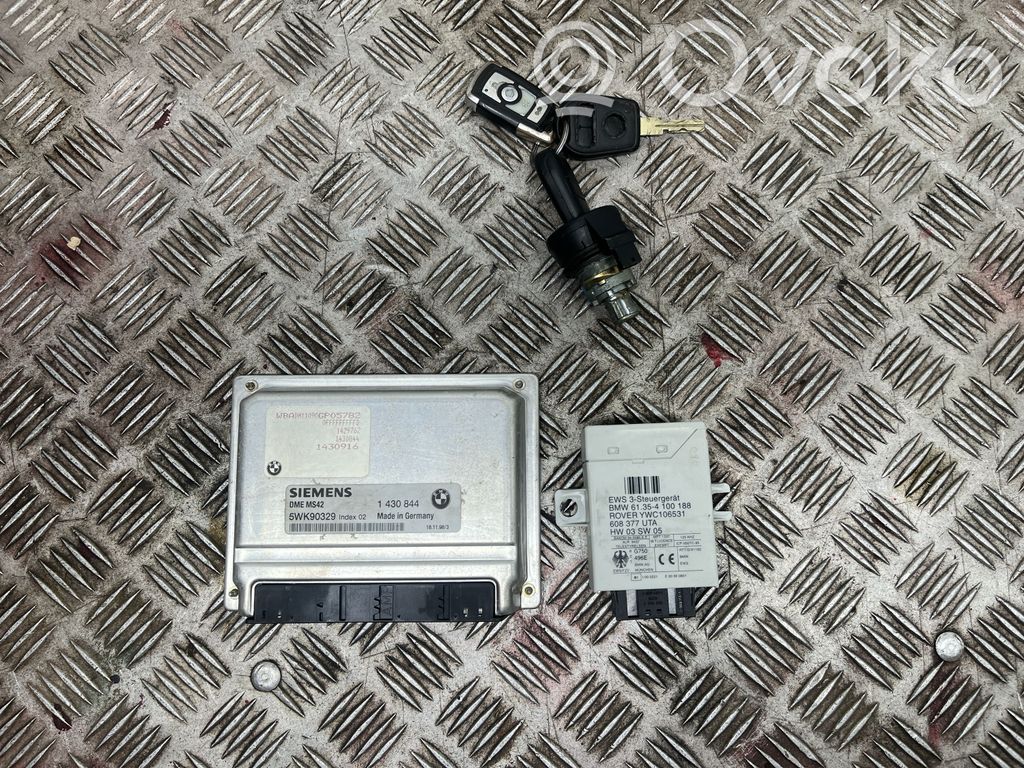 BMW 5 E39 Kit centralina motore ECU e serratura 