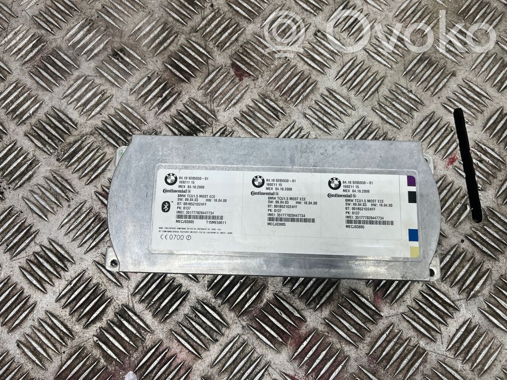 BMW 3 E90 E91 Moduł / Sterownik Bluetooth 