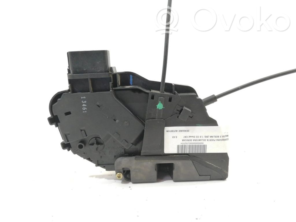Mazda 3 Front door lock 