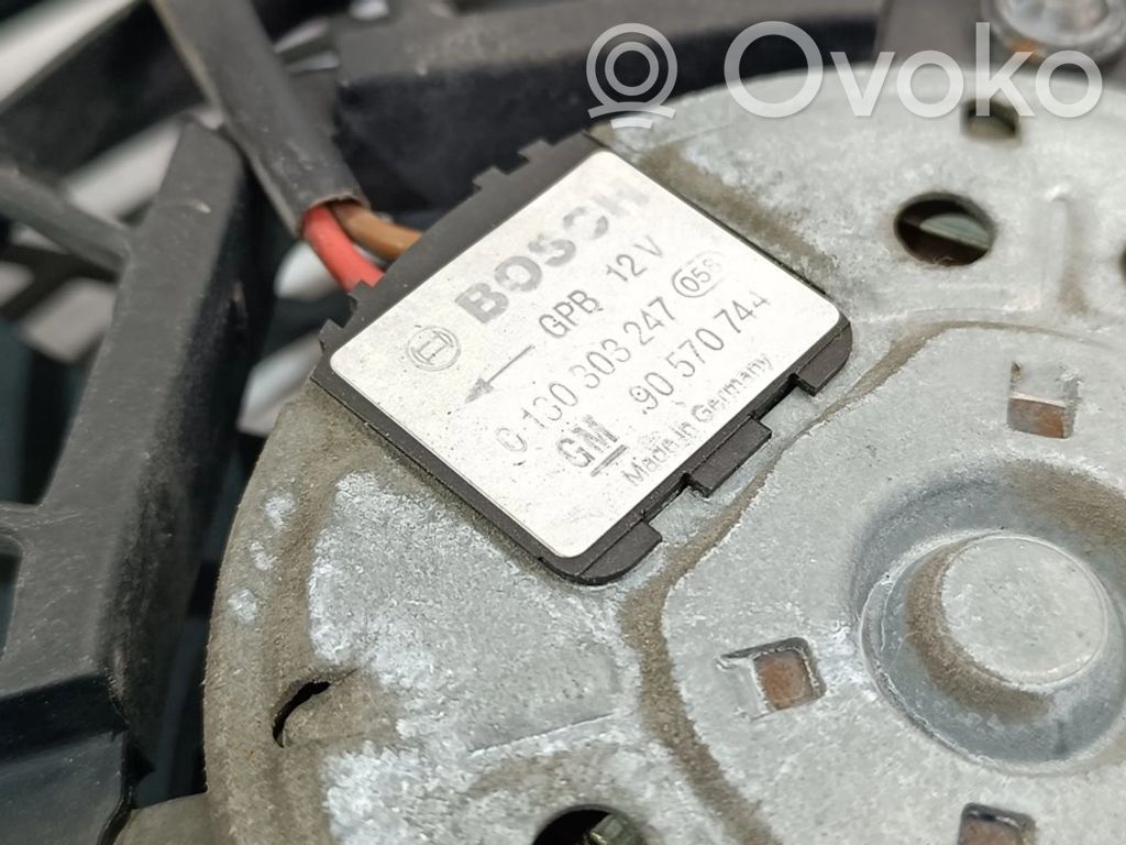 Opel Astra G Elektrisks radiatoru ventilators 