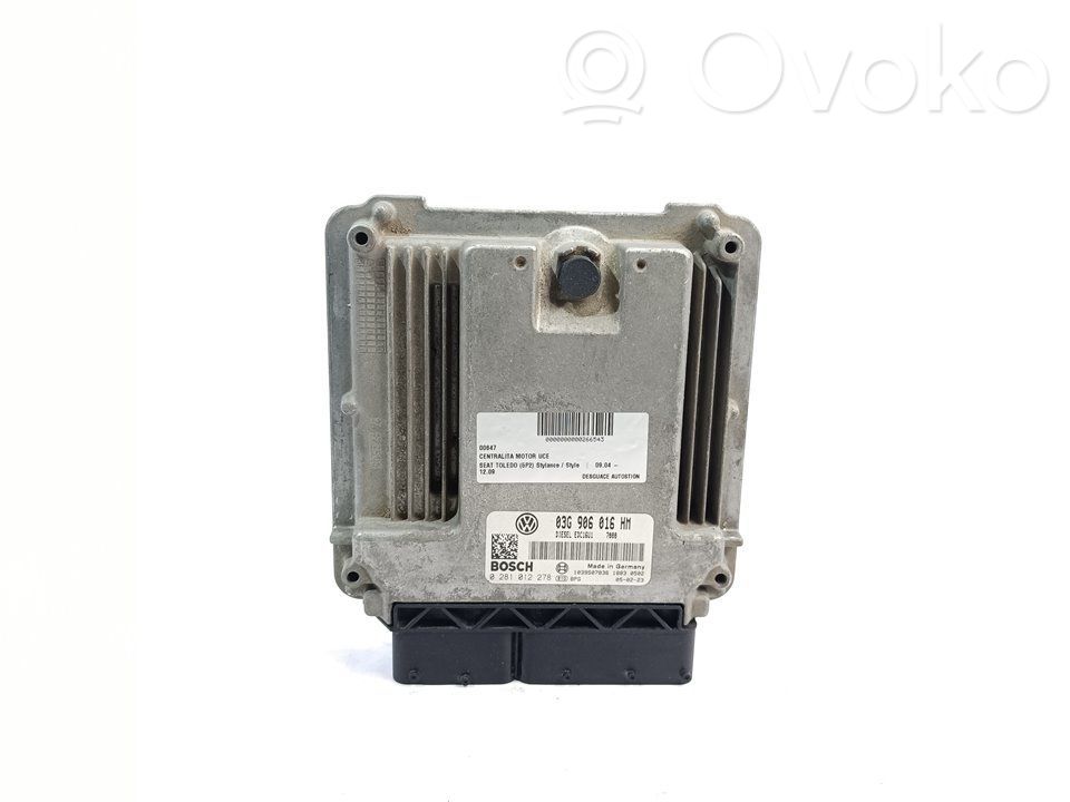 Seat Toledo III (5P) Engine control unit/module 
