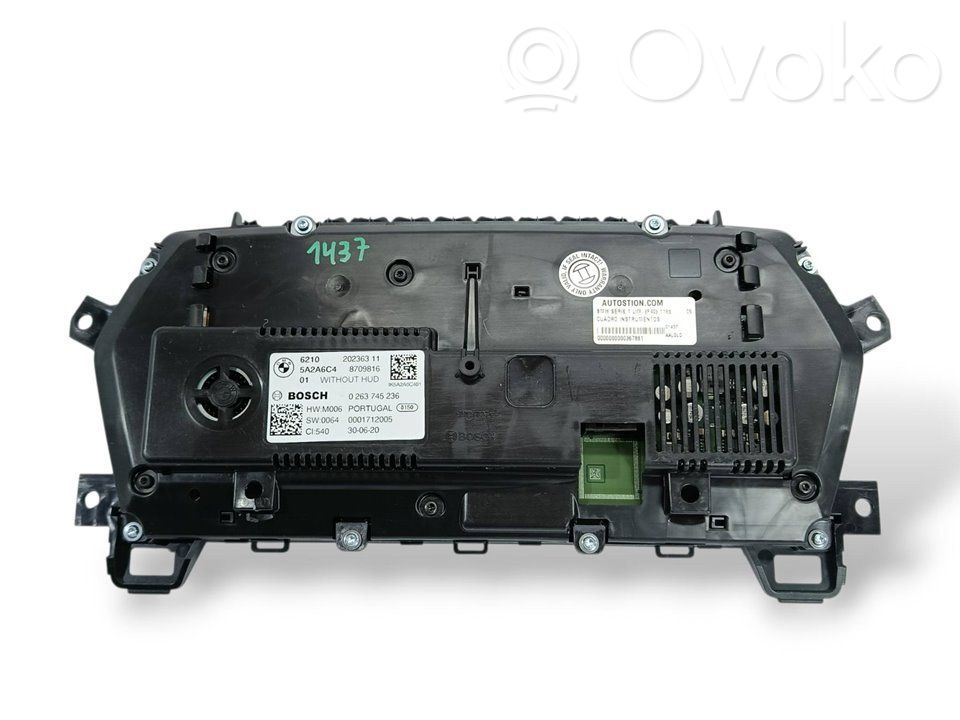 BMW 1 F40 Nopeusmittari (mittaristo) 