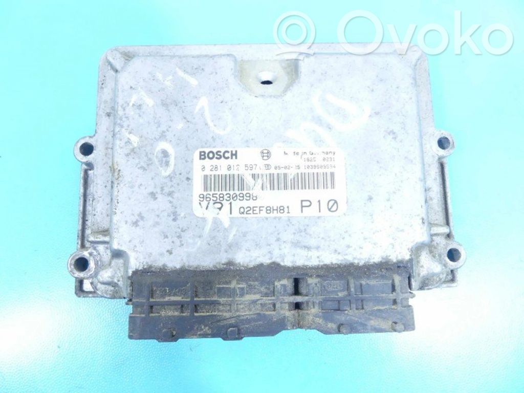 Fiat Ducato Engine control unit/module ECU 