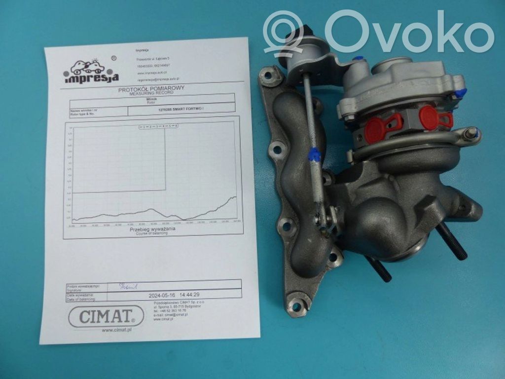 Smart ForTwo I Turbina 