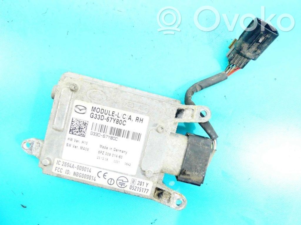 Central body control module   G33D67Y80C,IMPRK1068236