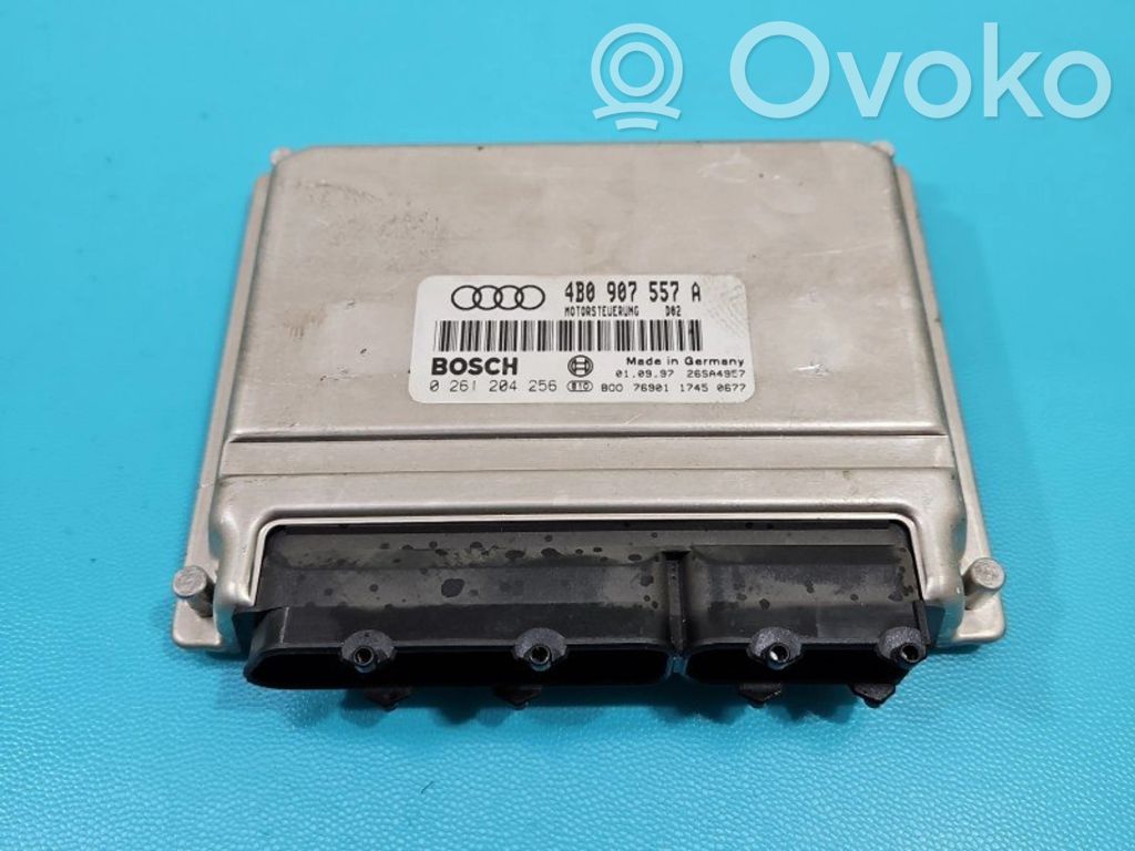 Engine control unit/module ECU   4B0907557A,IMPRK1366928,0261204256