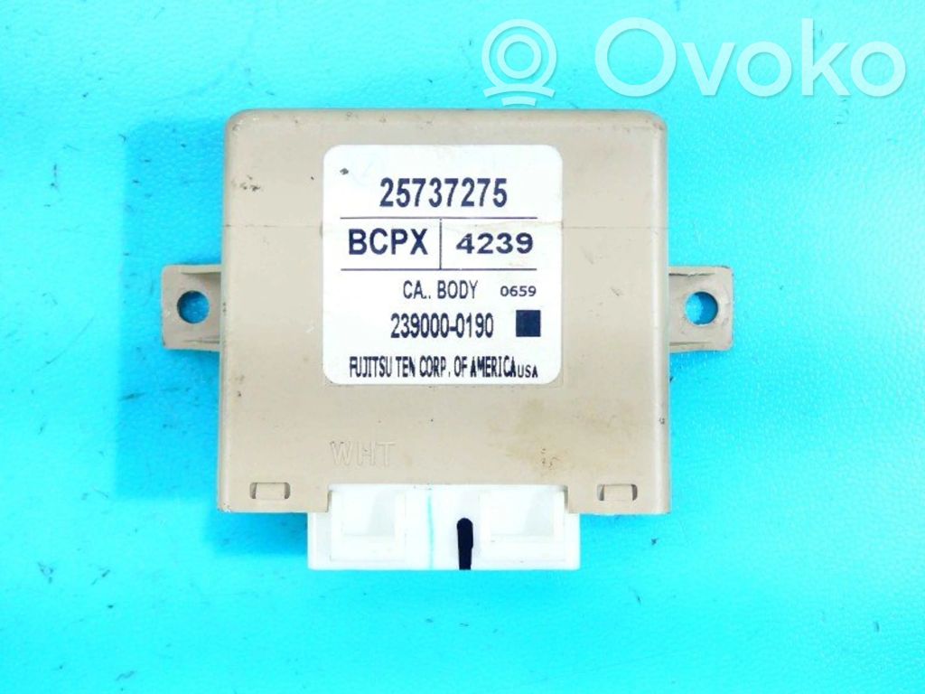 Central body control module   25737275,IMPRK1186120,2390000190