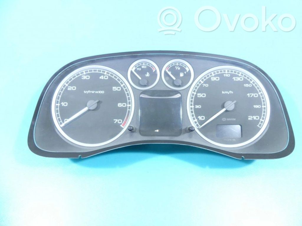Peugeot 307 Spidometras (prietaisų skydelis) 