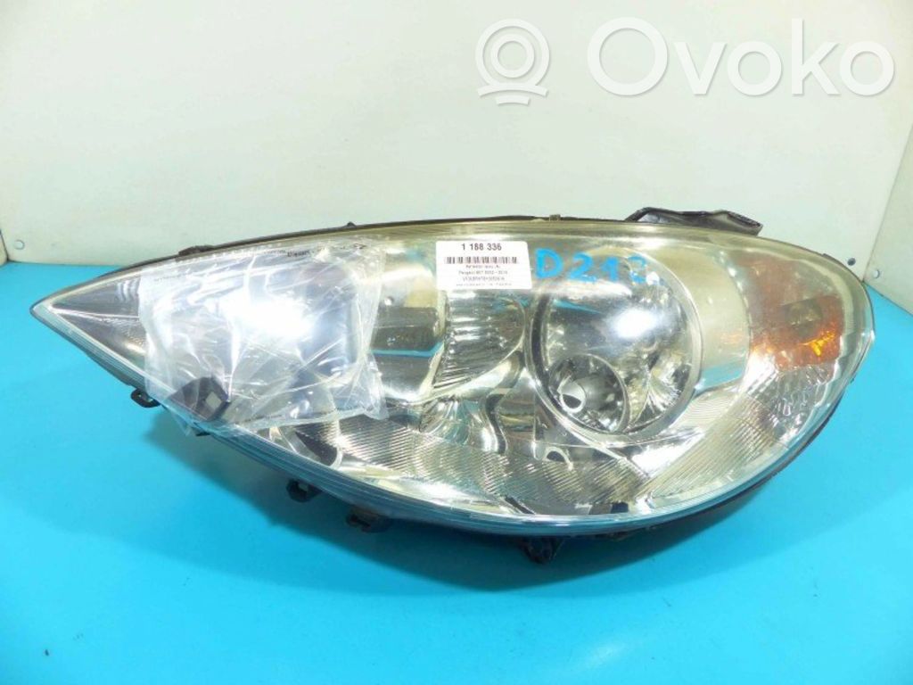 Peugeot 807 Headlight/headlamp 
