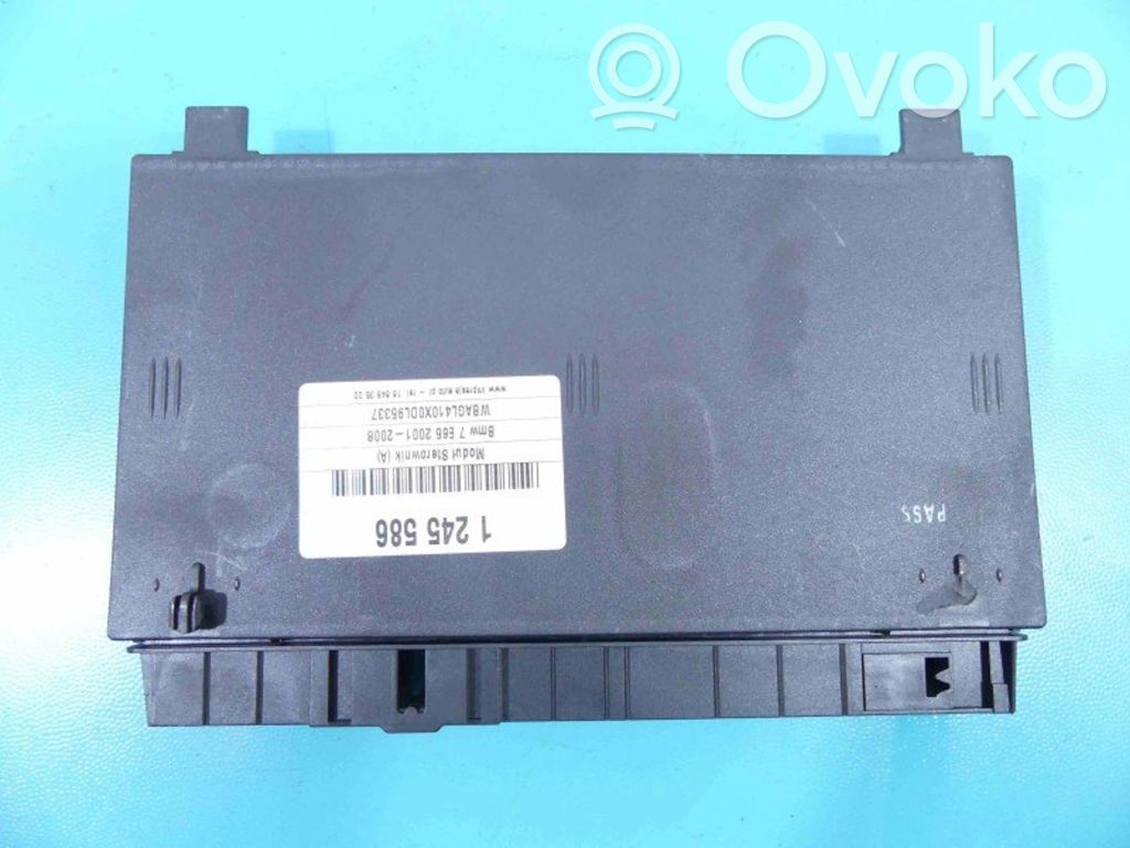 BMW 7 E65 E66 Module de contrôle carrosserie centrale 