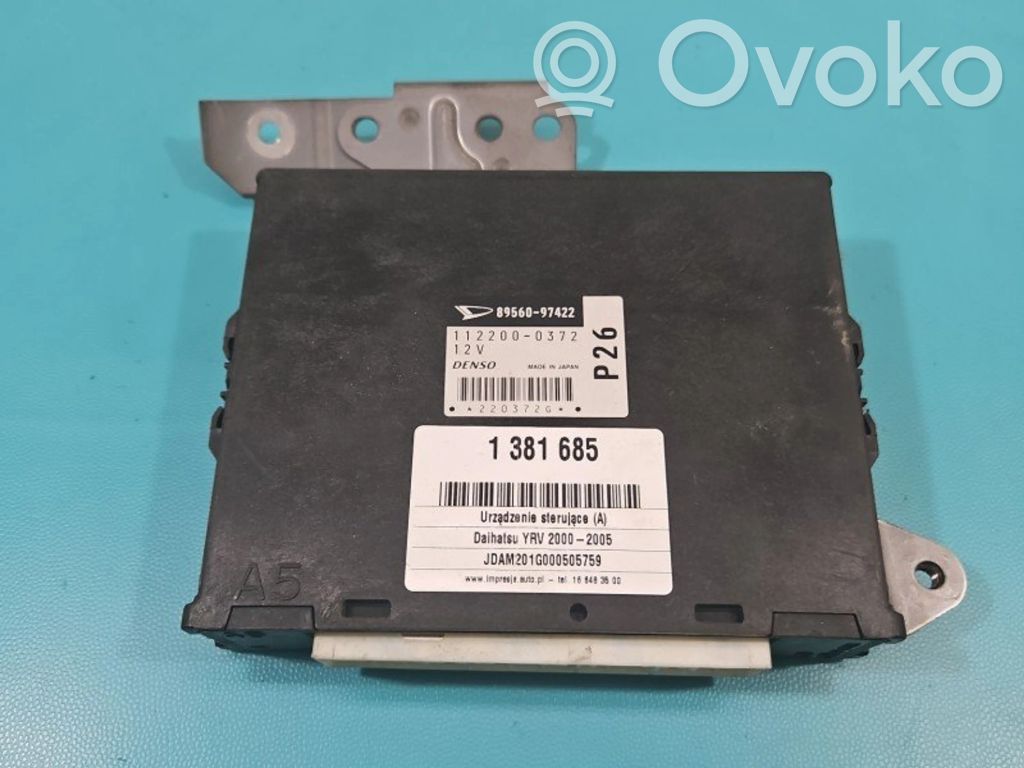 Daihatsu YRV Engine control unit/module ECU 
