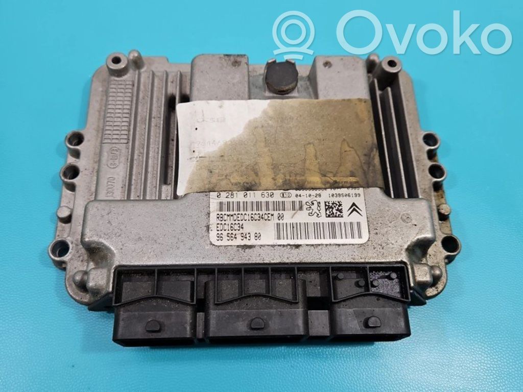 Citroen C4 I Engine control unit/module ECU 