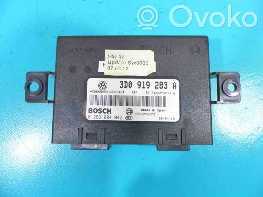 Volkswagen Phaeton Parking PDC control unit/module 