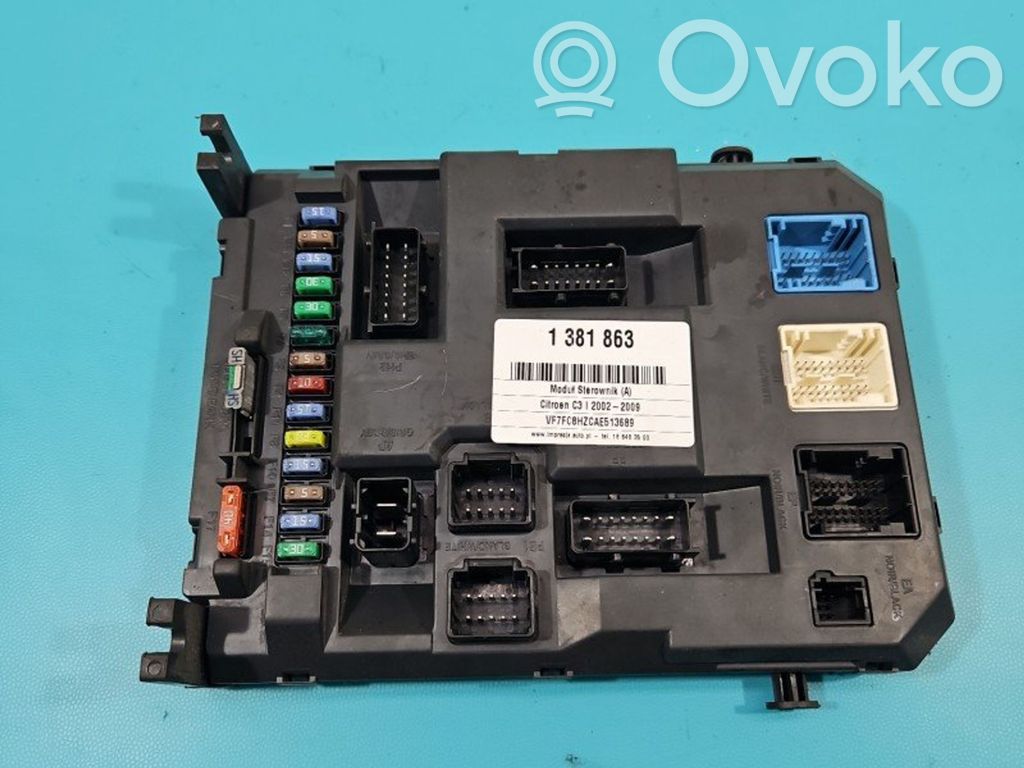 Citroen C3 Central body control module 
