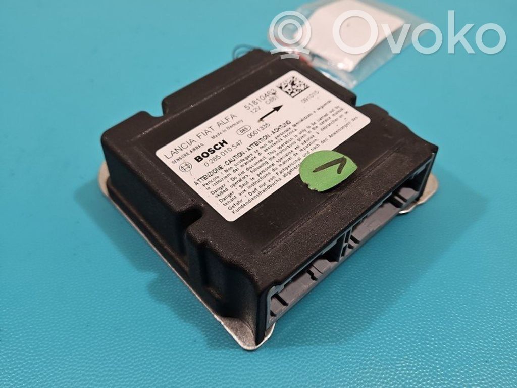 Fiat Doblo Unitate/modul de comandă airbaguri 