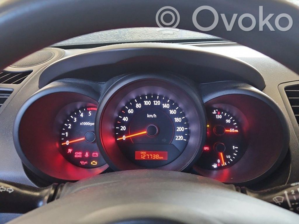 KIA Soul Vitezometru (grup de instrumente)