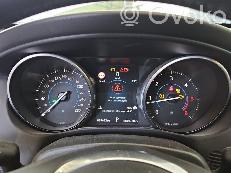 Jaguar XE Tachimetro (quadro strumenti) 