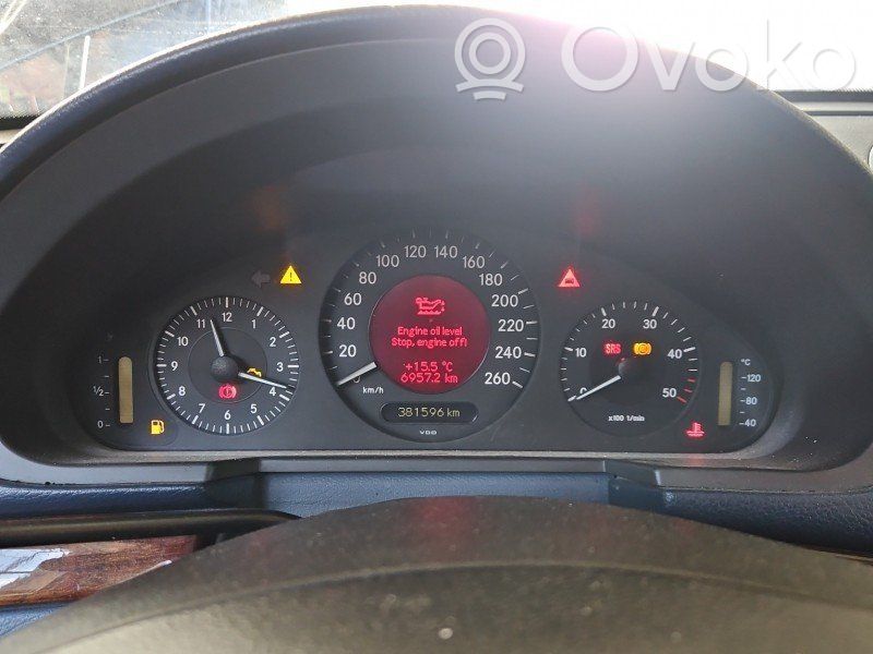 Mercedes-Benz E W211 Tachimetro (quadro strumenti)