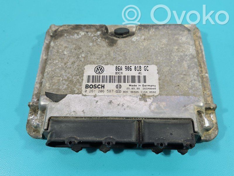 Engine control unit/module ECU   0261206587,IMPRK1486233,06A906018GC