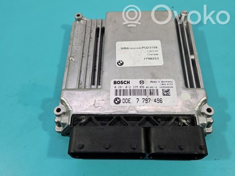 BMW 1 E81 E87 Galios (ECU) modulis 