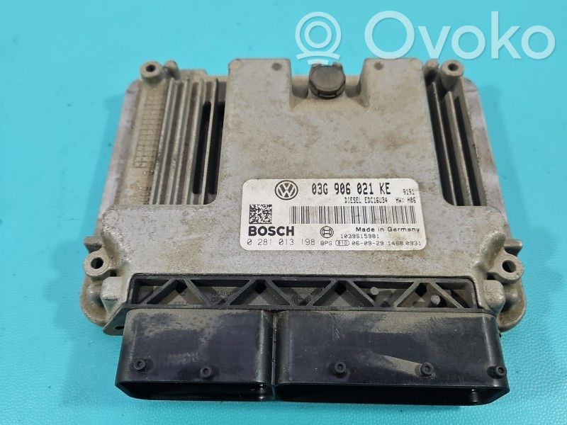 Volkswagen Touran I Unitate control motor/modul ECU 