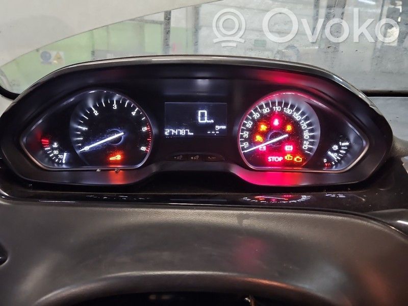 Peugeot 208 I Vitezometru (grup de instrumente) 