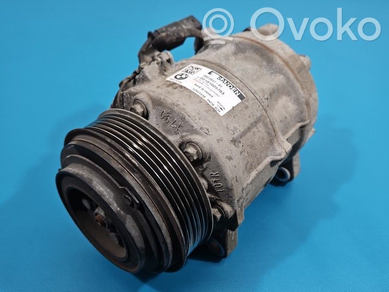 BMW 5 G30 G31 G38 Compressore aria condizionata (A/C) (pompa) 