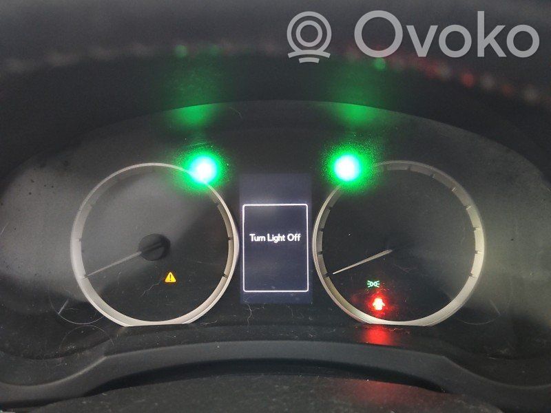 Lexus IS III XE30 Compteur de vitesse tableau de bord