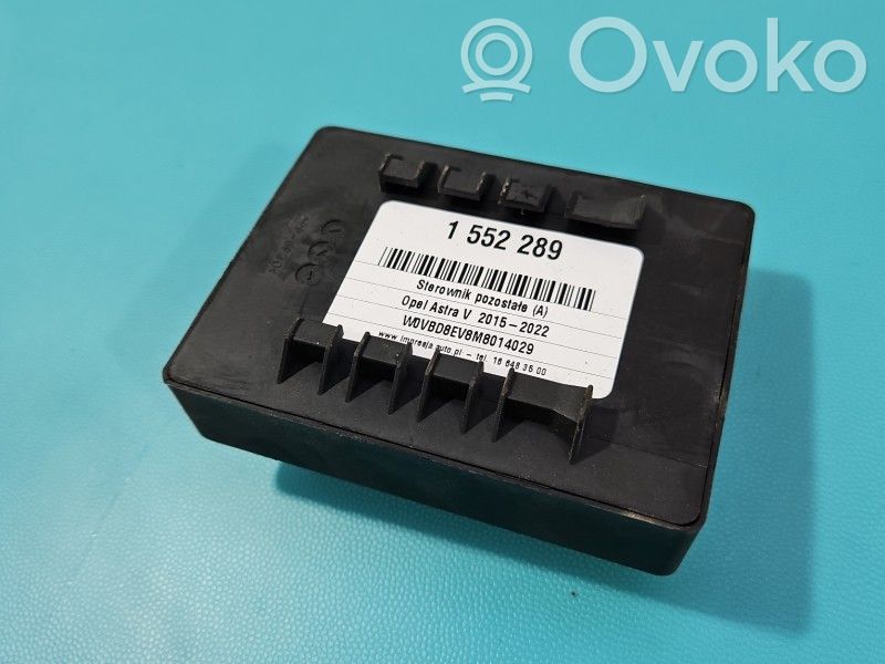Opel Astra K Module de contrôle carrosserie centrale 