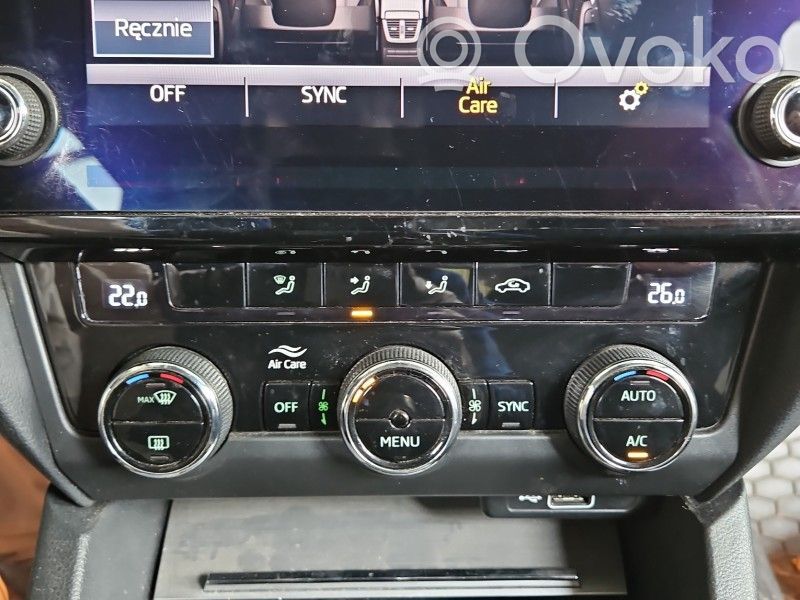 Skoda Octavia Mk3 (5E) Mascherina climatizzatore/regolatore riscaldamento 