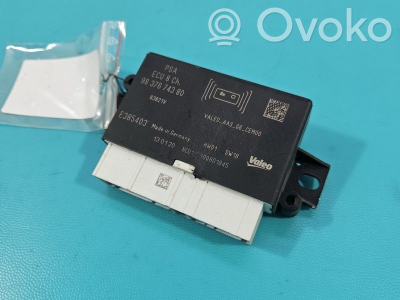 Peugeot 508 II Parking PDC control unit/module 