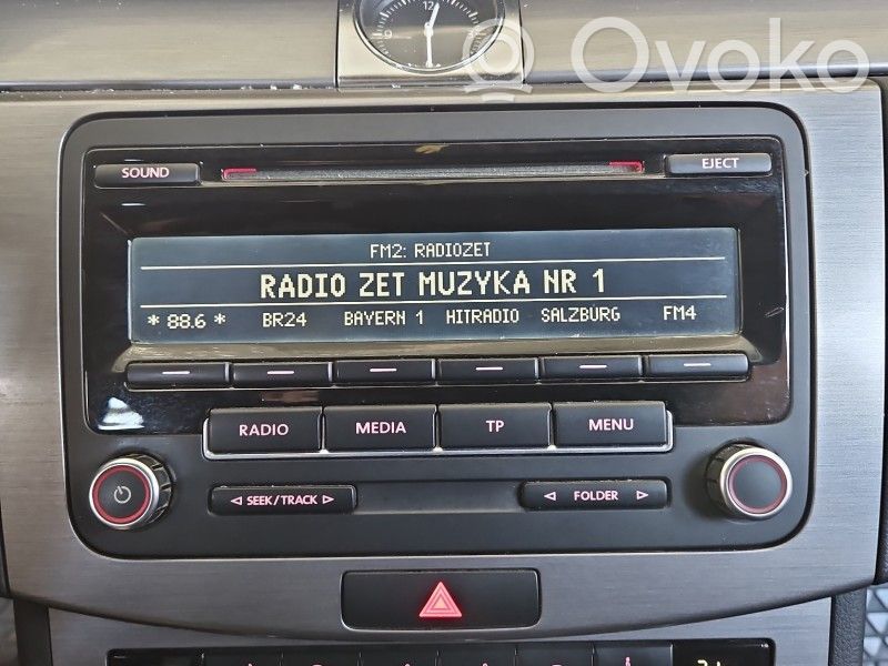 Volkswagen PASSAT B7 Unitate principală radio/CD/DVD/GPS 