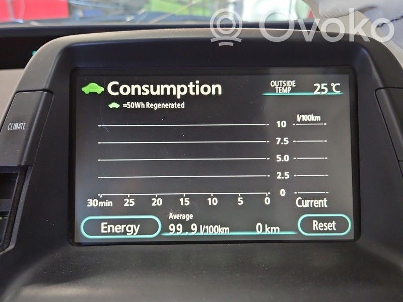 Toyota Prius (XW20) Monitor / wyświetlacz / ekran 
