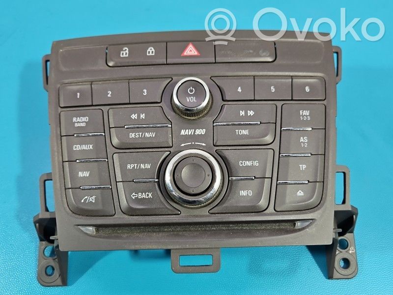 Opel Zafira C Unità principale autoradio/CD/DVD/GPS 