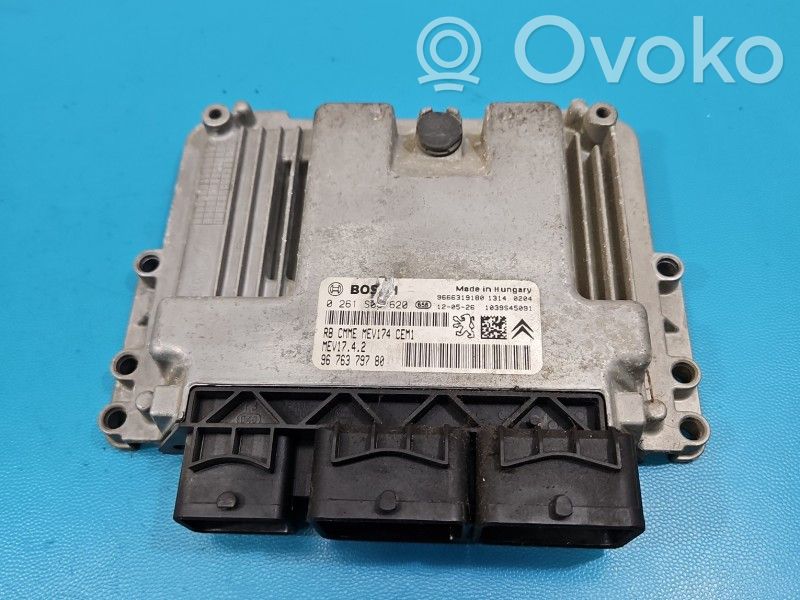 Citroen C3 Moottorin ohjainlaite/moduuli (käytetyt)