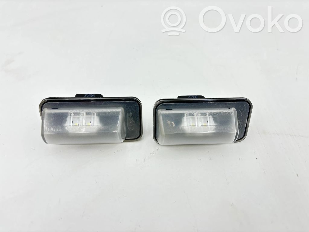 Number plate light