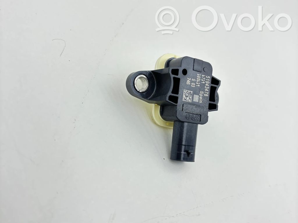 Maserati Ghibli Airbag deployment crash/impact sensor 