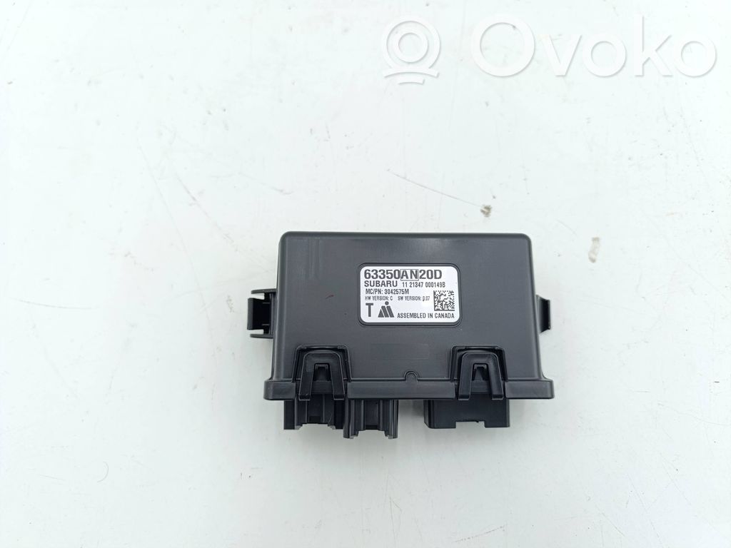 Subaru Outback (BT) Tailgate/trunk control unit/module 
