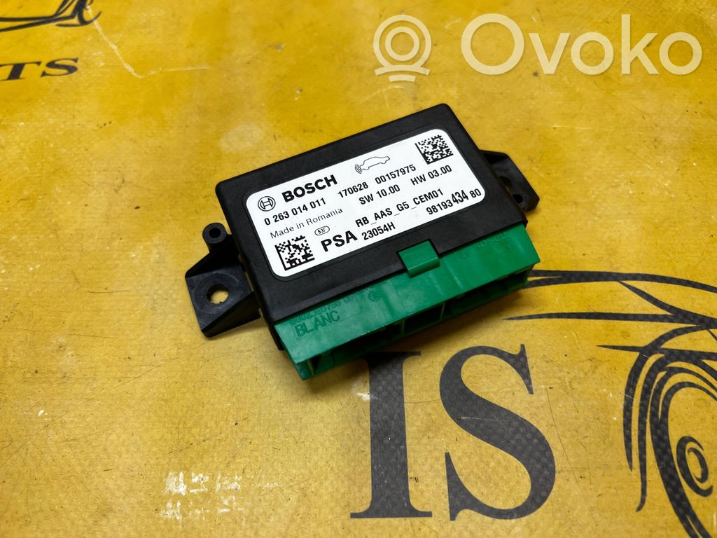 Citroen C4 II Picasso Parking PDC control unit/module 