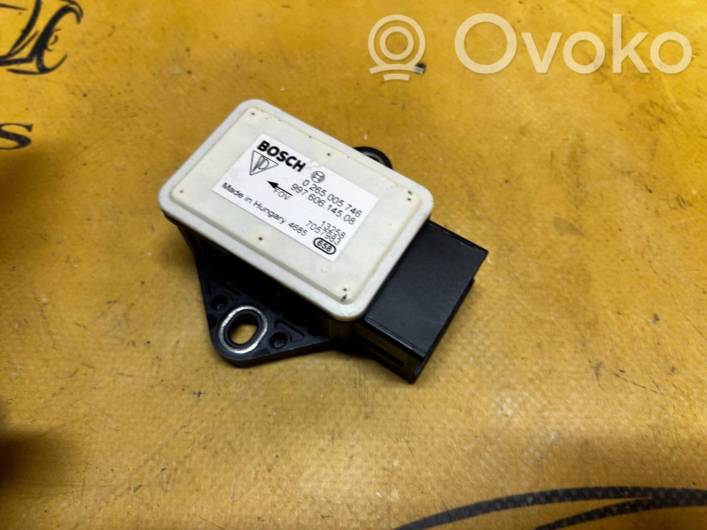 Porsche Panamera (970) Sensor ESP de aceleración de frecuencia del intermitente 