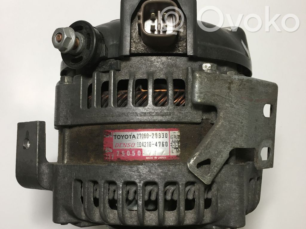 Toyota RAV 4 (XA30) Ģenerators 