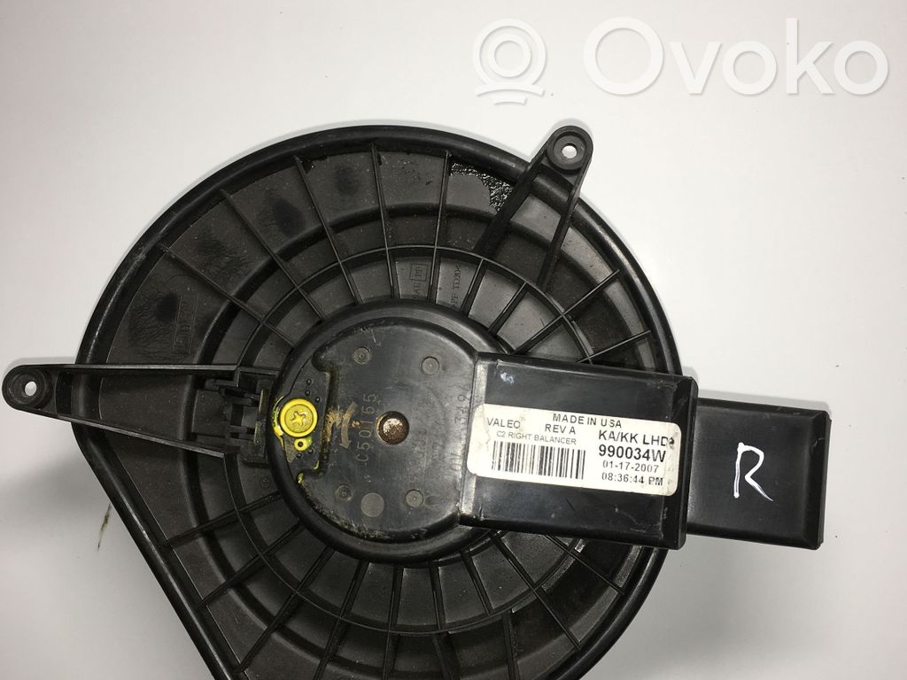 Dodge Nitro Heater fan/blower 